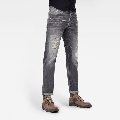 G-star jeans - 3301 straight tapered grey Slike