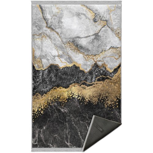 Mila Home Črna/bela pralna preproga 160x230 cm &amp;ndash; Slike