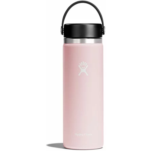 Hydro Flask Termo steklenica 20 Oz Wide Flex Cap Trillium roza barva, W20BTS678