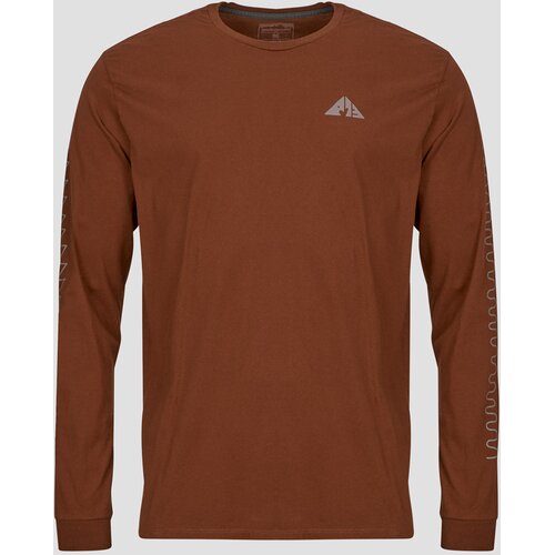 Patagonia Majice z dolgimi rokavi M&amp;#039;s L/S Driftways Organic T-Shirt Kostanjeva Slike