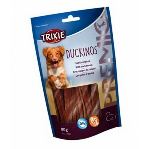 Trixie poslastice za pse duckinos premio 80g Cene