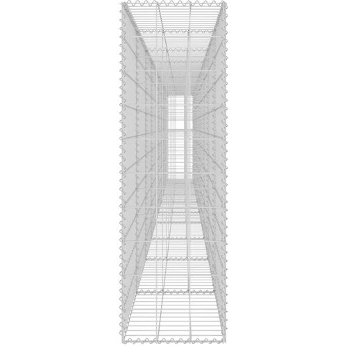  Gabionski zid s poklopcima od pocinčanog čelika 600 x 30 x 100 cm Slike