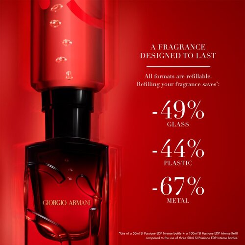 Armani S&amp;igrave; Passione Intense parfemska voda punjiva za žene 30 ml Slike
