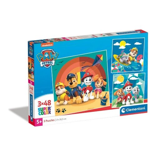 Clementoni puzzle 3x48 paw patrol ( CL25291 ) Slike