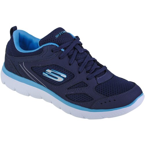 Skechers Nizke superge Summits Suited Modra Slike