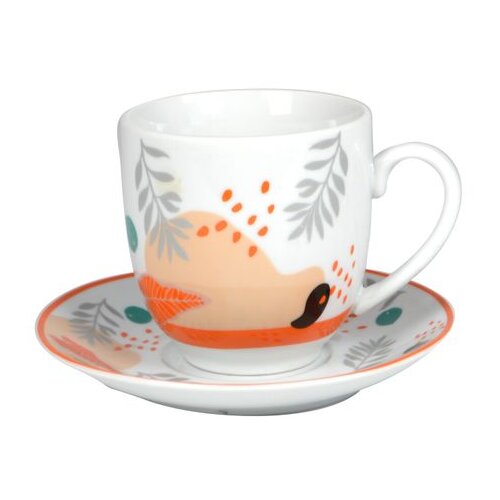Sigma PORCELAN SET ZA KAFU 160ml 6/1 (NAR/BEŽ) SHS-A-7977 Cene