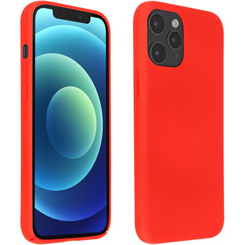 AVIZAR Ovitek za iPhone 12 Pro Max iz poltrdnega silikona z mehkim zakljuckom - rdec, (20719766) Cene