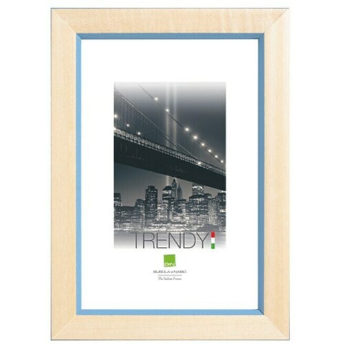Bubola &amp;amp; Naibo Drveni okvir Asta Carina 6440/04 (50 x 70 cm, Plave boje) Slike