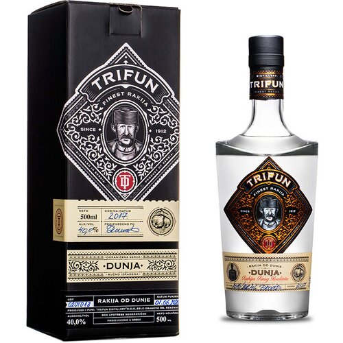 Trifun Rakija Dunjevača 40% vol, 500ml Cene