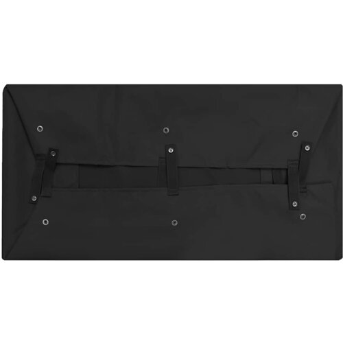  Obloga za vrtna kolica crna 81 x 41 x 21 cm od tkanine Slike