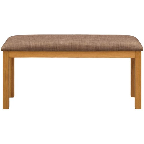  Klupa za blagovanje 95 x 32 x 45 cm Čvrsto Hrastovo Drvo Siva Slike