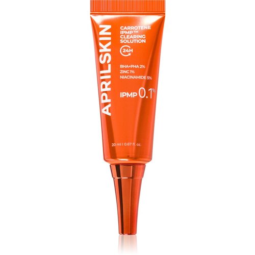 APRIL SKIN Carrotene IPMP Clearing Solution lokalna nega za zmanj&amp;scaron;anje pigmentnih madežev za problematično kožo, akne 20 ml Slike