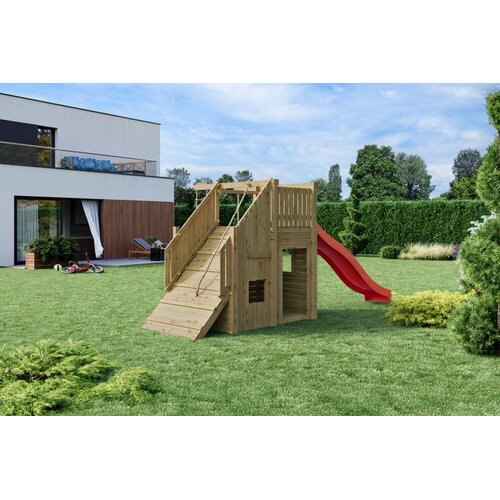 Fungoo Set RAMPHOUSE - drveno dječje igrali&amp;scaron;te Slike