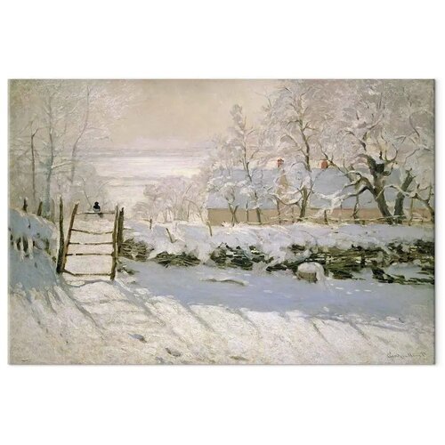  XXL slika - Claude Monet &amp;ndash; The Magpie 180x120 Slike