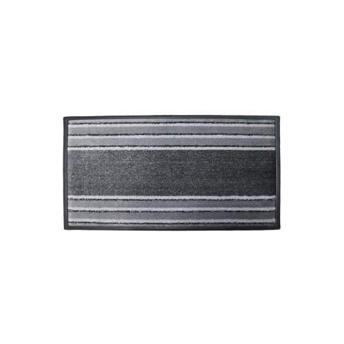 Master Otirač za noge crno-sivi na pruge 40x60cm poliamid 897812-SG Slike