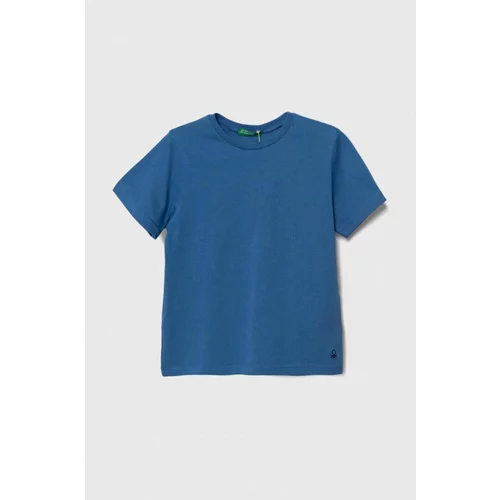 United Colors Of Benetton Dječja pamučna majica kratkih rukava bez uzorka