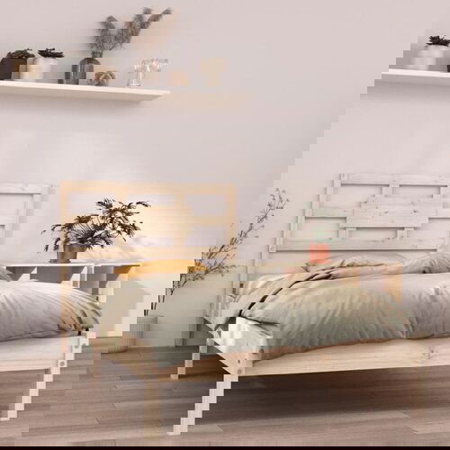 Furnova Posteljni okvir iz trdnega lesa 90x200 cm, (21934151) Slike
