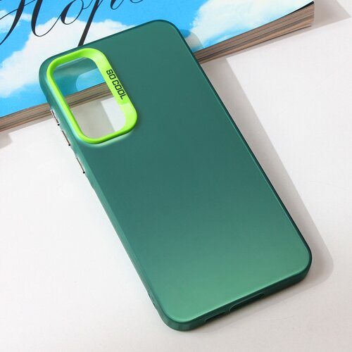 Torbica clear za samsung A556B galaxy A55 5G zelena Slike