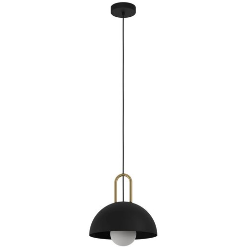 Eglo Viseća lampa CALMANERA E27 33 cm crna/mesing 99693 Cene