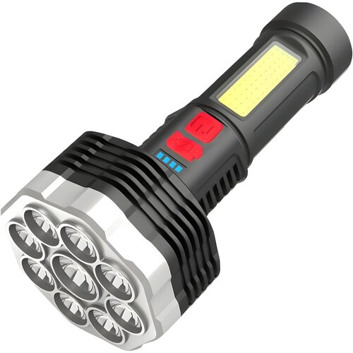 IZMAEL PowerBeam LED svetilka z USB polnjenjem - Črna Cene