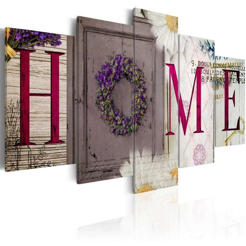  Slika - Welcome home 100x50 Slike