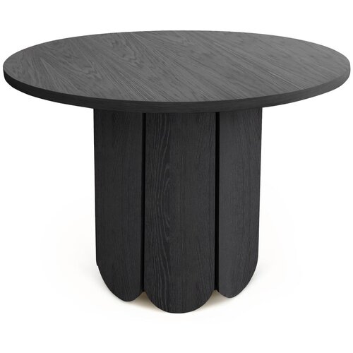Woodman Okrugao blagovaonski stol u dekoru hrasta &amp;oslash; 98 cm Soft &amp;ndash; Slike