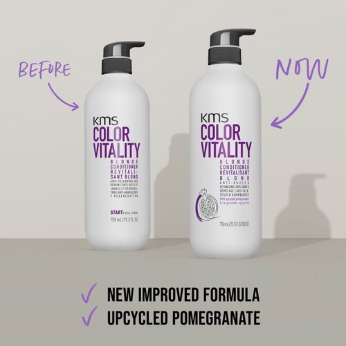 KMS Color Vitality Blonde Conditioner regenerator za plavu kosu 750 ml Slike