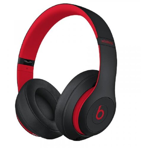 Beats slušalice Studio3 wireless over-ear headphones - the decade collection - defiant black-red Slike