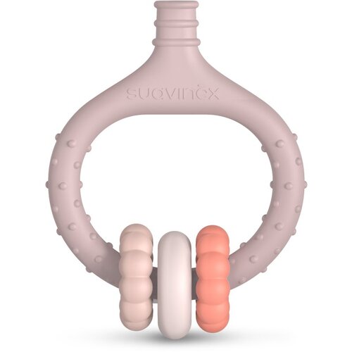Suavinex Gum Massager grizalo 0 m+ Pink 1 kos Slike