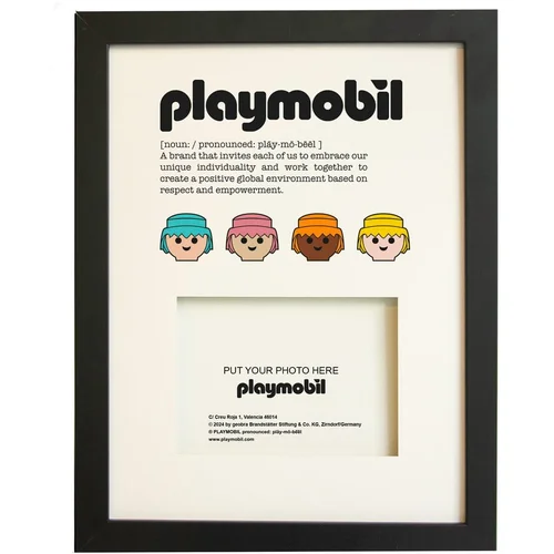 Playmobil Črn stenski okvir 30x40 cm –