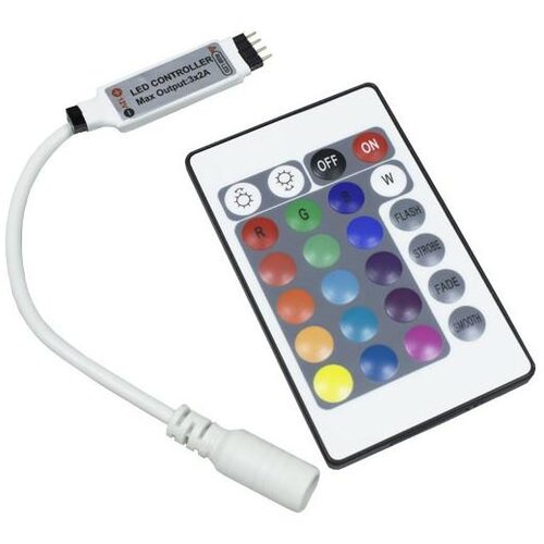  Rgb kontroler 12V 6A daljinski upravljač za rgb traku mini Slike