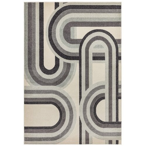 Asiatic Carpets Tepih sivo-bež 80x150 cm Nova Retro Grey &amp;ndash; Slike