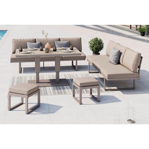 Ambia Garden VRTNA LOUNGE GARNITURA tkanina aluminij Cene