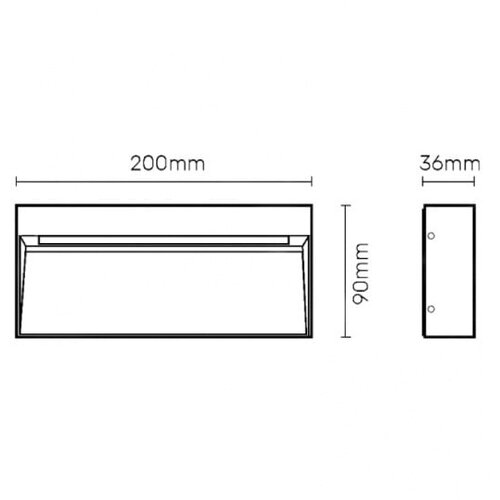 Bb Link LED svetiljka JM-054 zidna 5.6W 4000K Slike