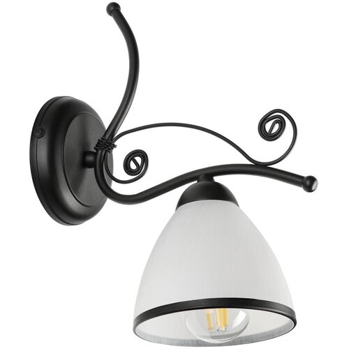  Zidna lampa RETRO 1xE27/60W/230V crna/bela Cene
