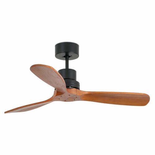 Faro 33517DC - Plafonski ventilator MINI LANTAU drvo/crna + daljinski upravljač Cene