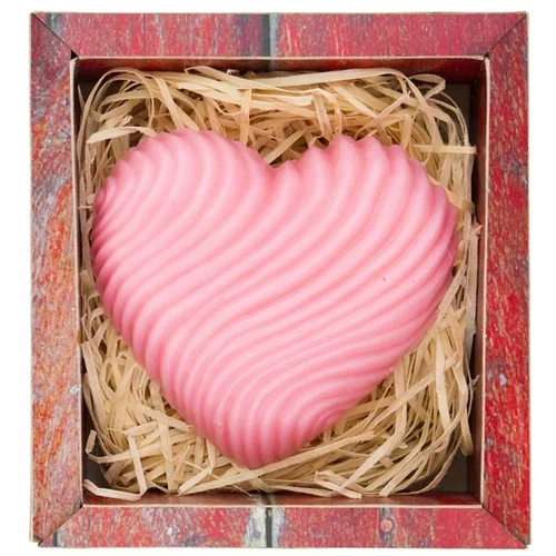 Bohemia Gifts & Cosmetics Handmade Heart sapun ručne izrade s glicerinom 90 g