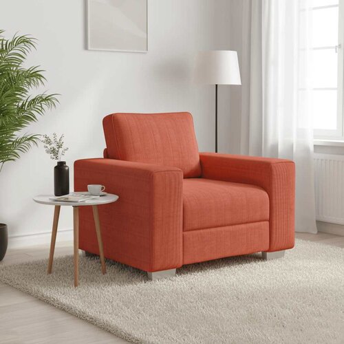 SOFA fotelja crveno narančasta 100x77x82 cm korduro tkanina Cijene