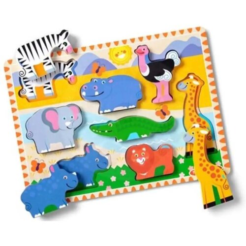Spin Master Melissa&amp,Doug: Životinjski puzzle - Safari - Cijene