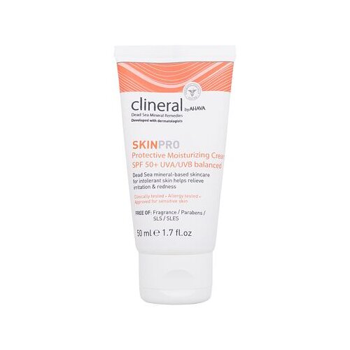 Ahava Clineral SkinPro Protective Moisturizing Cream SPF50+ zaštitna dnevna krema za kožu 50 ml unisex Cene