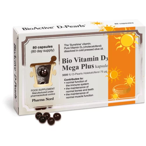  Pharma Nord Bio-Vitamin D3 Mega Plus, kapsule