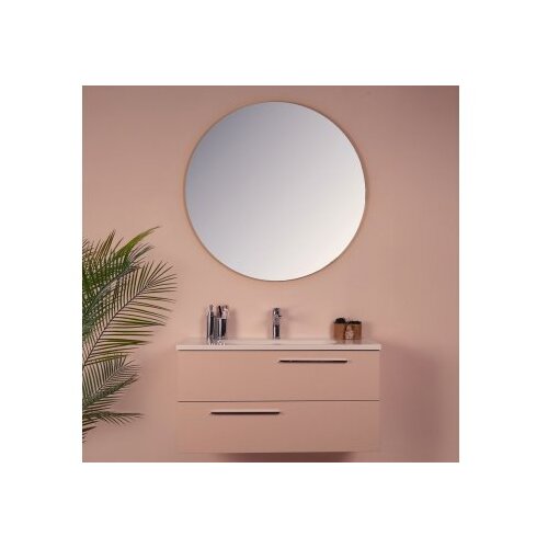Hanah home Kupatilski ormarić sa umivaonikom i ogledalom (2 komada) Serenity Rose Cene