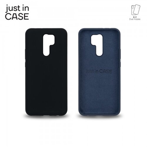Just In Case 2u1 Extra case MIX PLUS paket PLAVI za Redmi 9 Slike