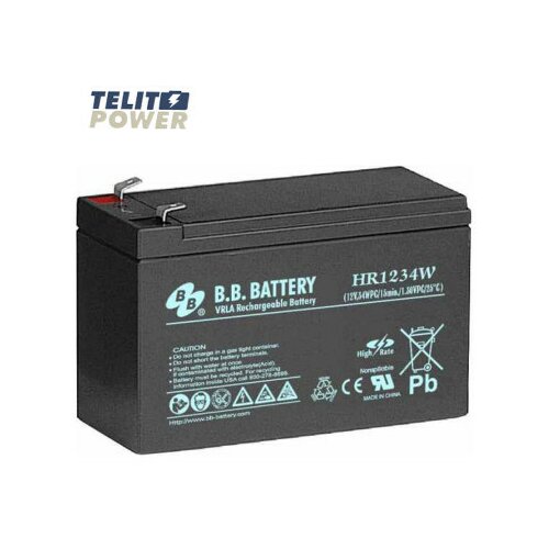 BB Tech 12V 9Ah HR1234W battery terminal T2 ( 4301 ) Cene