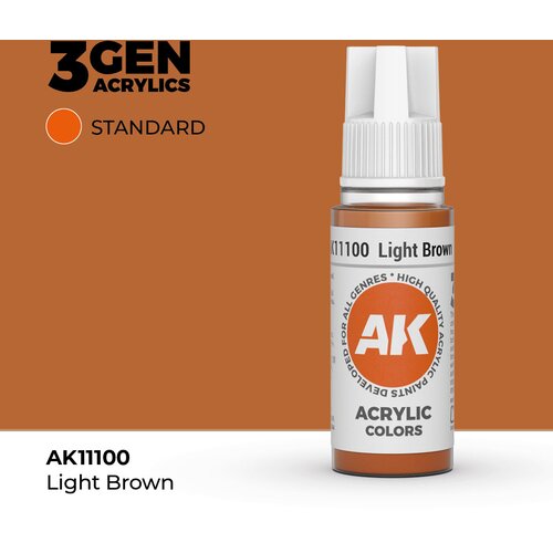 AK Interactive Light Brown 17ml - 3rd Gen Akrilna Boja AK11100 Cene