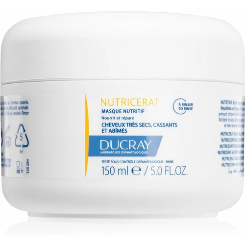 Ducray Nutricerat hranilna maska za lase za suhe in poškodovane lase 150 ml