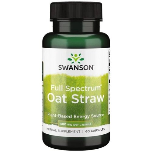 Swanson Avena sativa, Oves 400 mg (60 kapsul) Cene