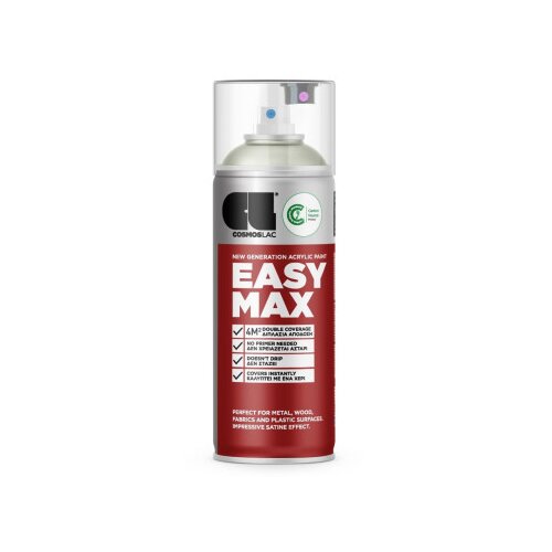 Cosmos Lac Sprej 400ml Easy Max siva/bijela No802 Slike