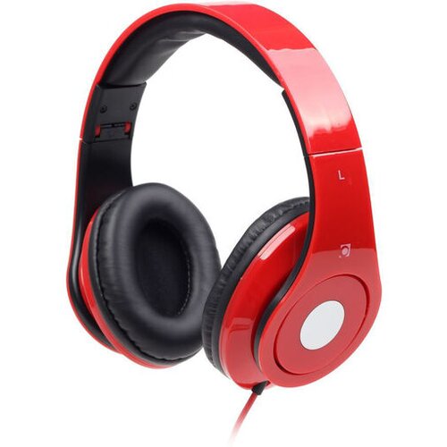 Gembird MHS-DTW-R Detroit Red, slu&scaron;alke z mikrofonom Cene