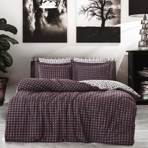 Türkiz collection - DOĞUŞ TEKSTİL Set posteljine Camicia Bordo Ranforce Cijene